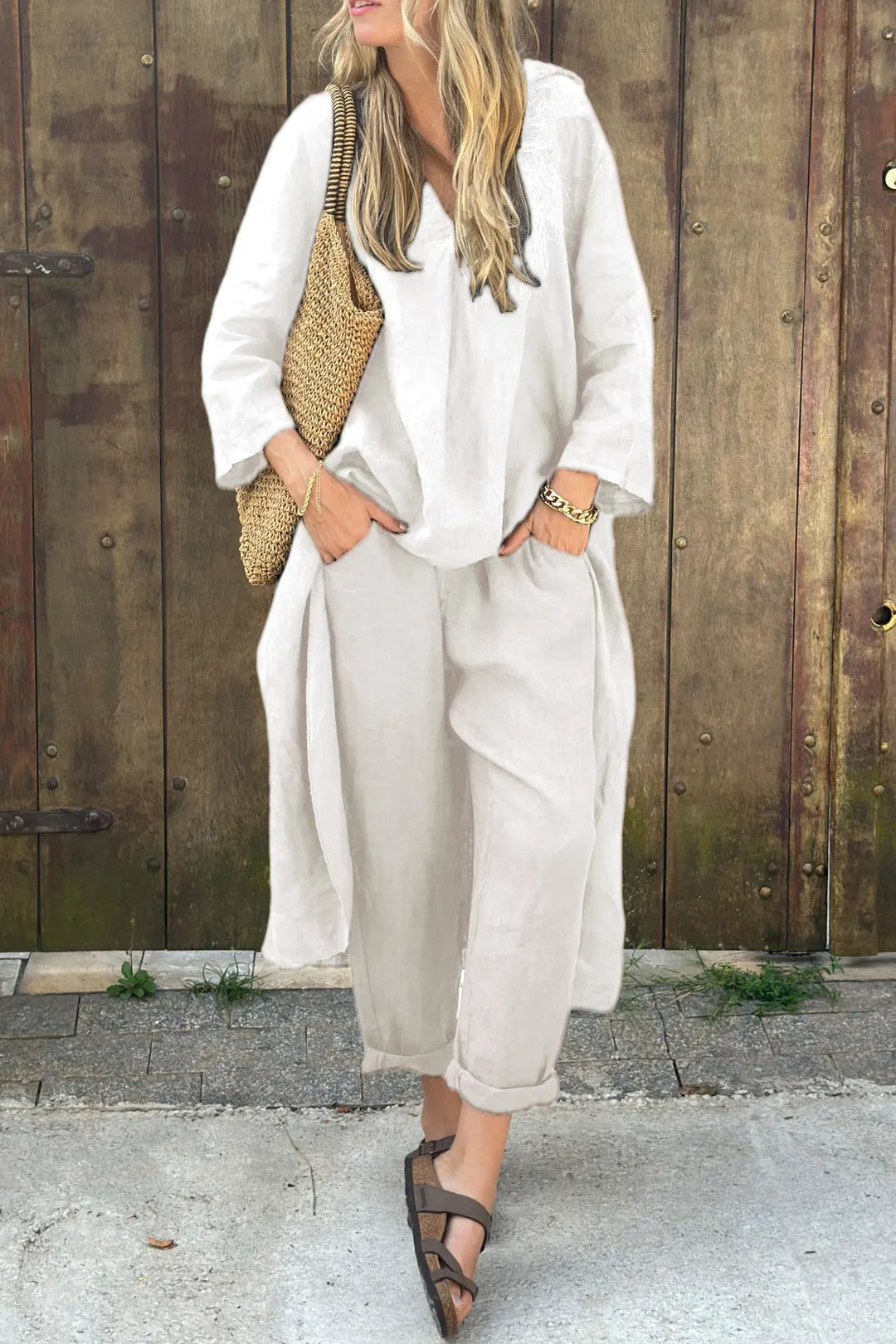 ELENA™ | Set Chic a Due Pezzi con Eleganza Senza Sforzo e Stile Versatile