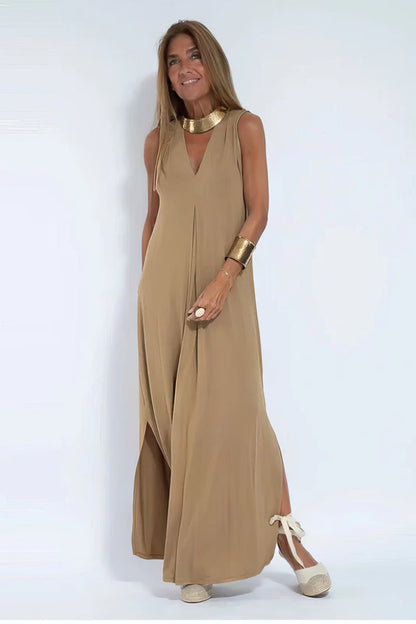 ELISE | Vestito Lungo Elegante con Cardigan Abbinato in Omaggio